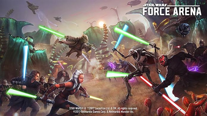 star wars force arena play store