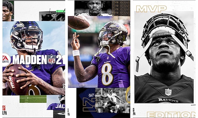 Nfl Mvp Lamar Jackson Is Madden 21 S Cover Athlete Madden 21