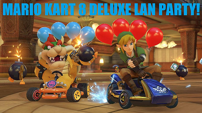 How to set up your own Mario Kart 8 Deluxe LAN Party! | Mario Kart 8 Deluxe