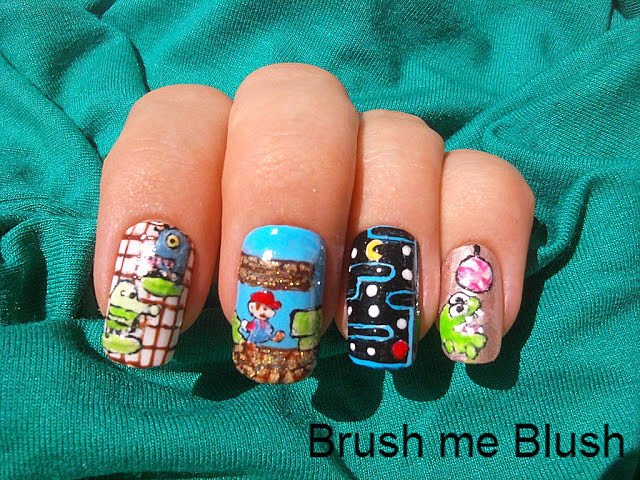 Video Game Nail Art