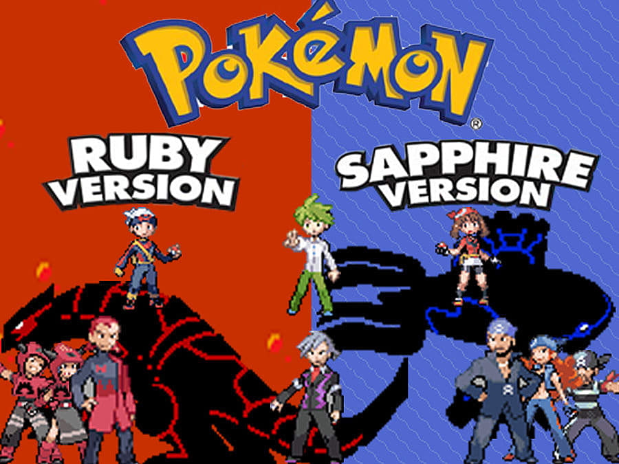 Pokemon ruby и sapphire отличия