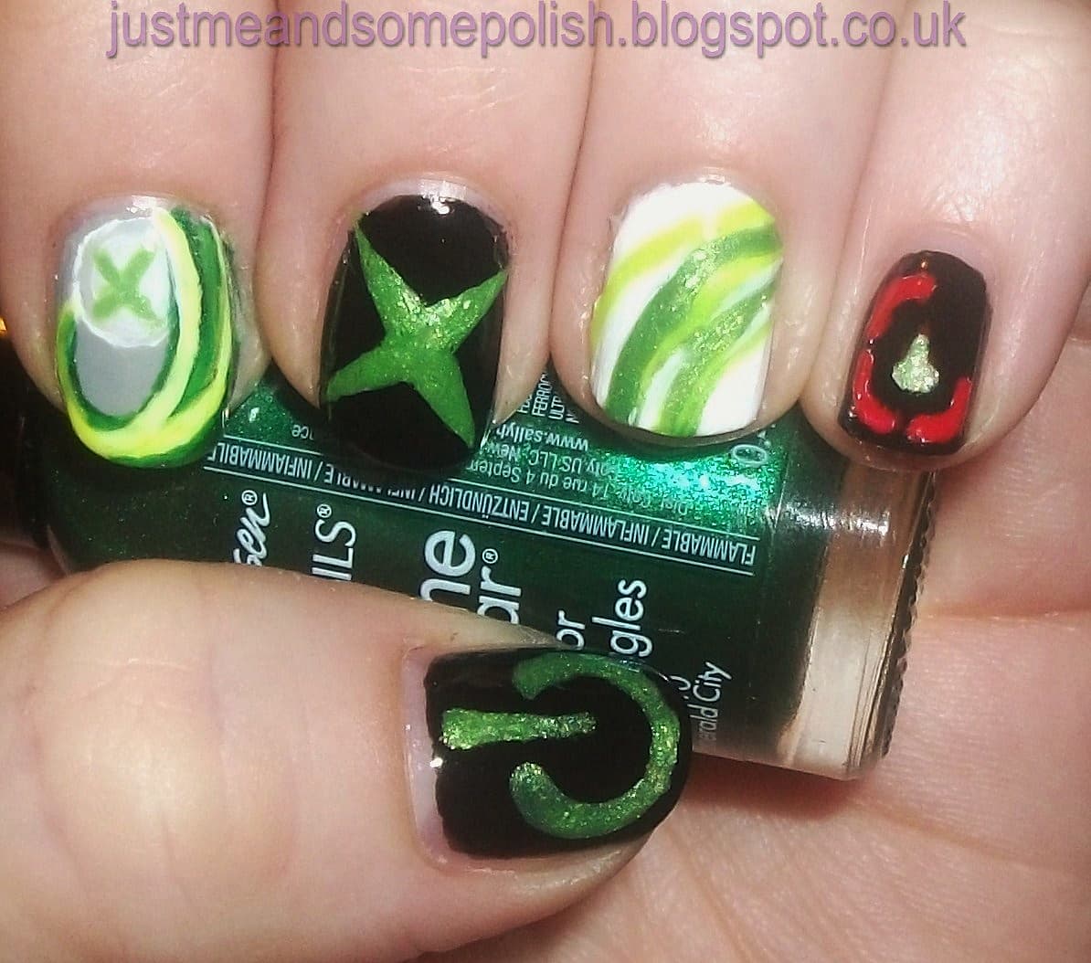 Neat Video Game Inspired Nail Art | Slide 10