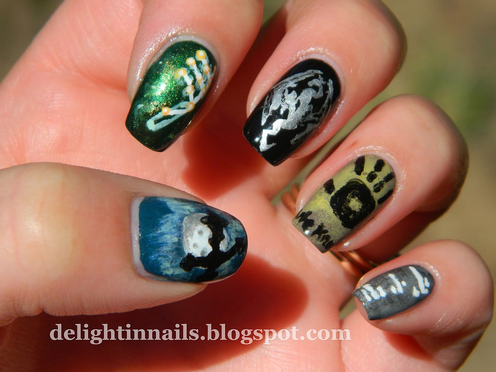 Neat Video Game Inspired Nail Art Slide 8