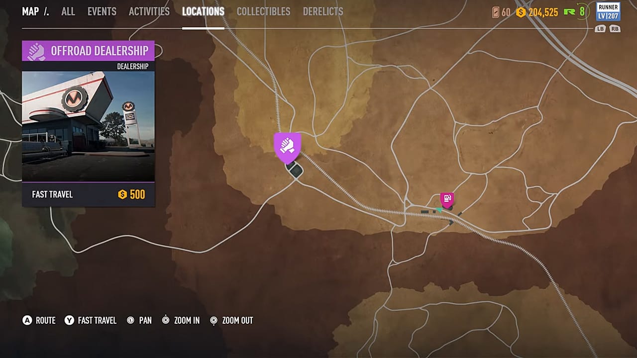 Resultado de imagem para nfs payback map with all dealership locations