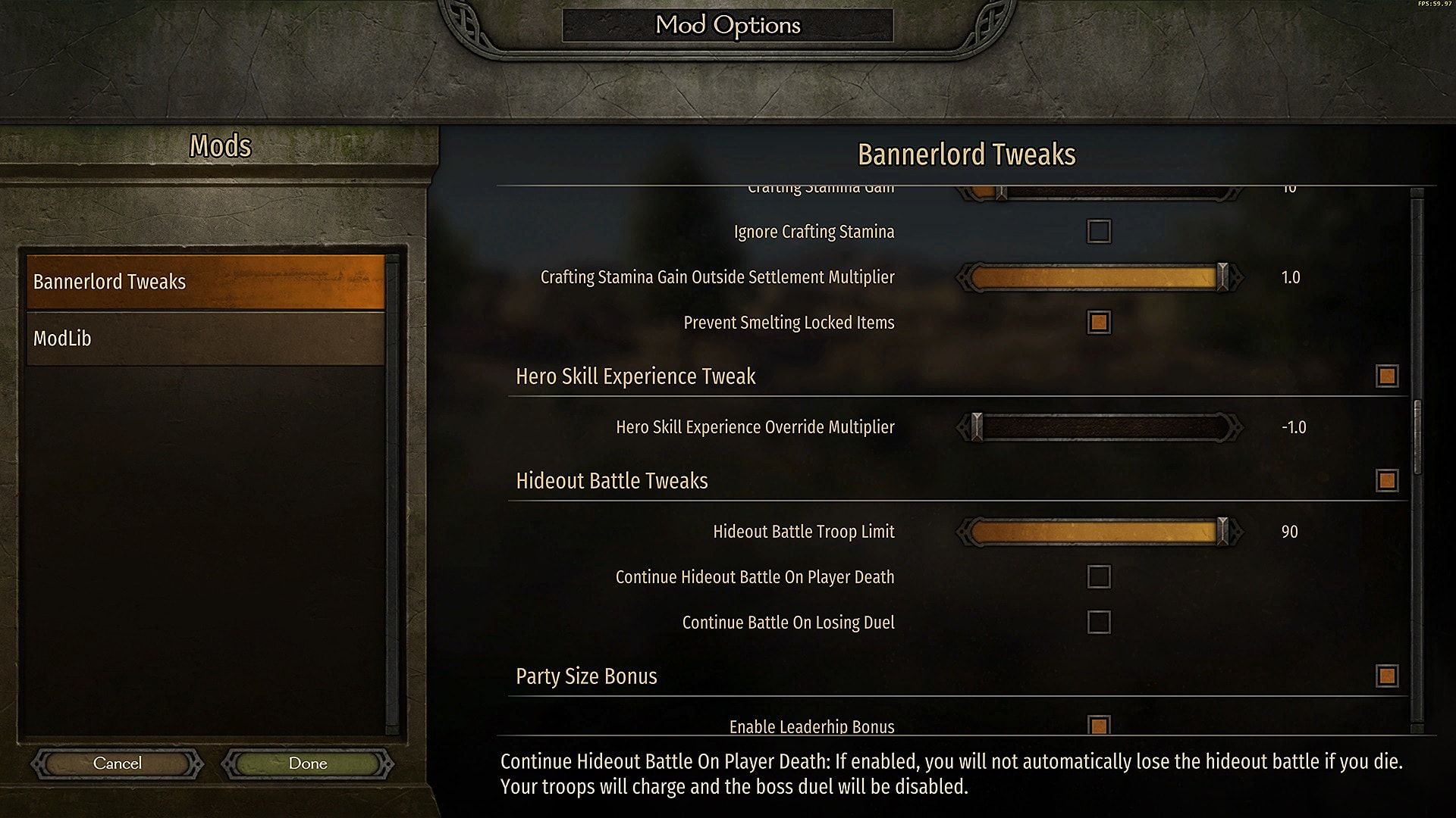 mount and blade bannerlord best mod