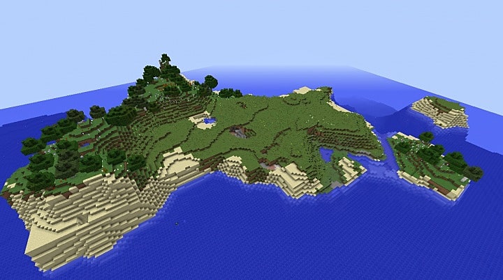 minecraft ps4 survival island seed