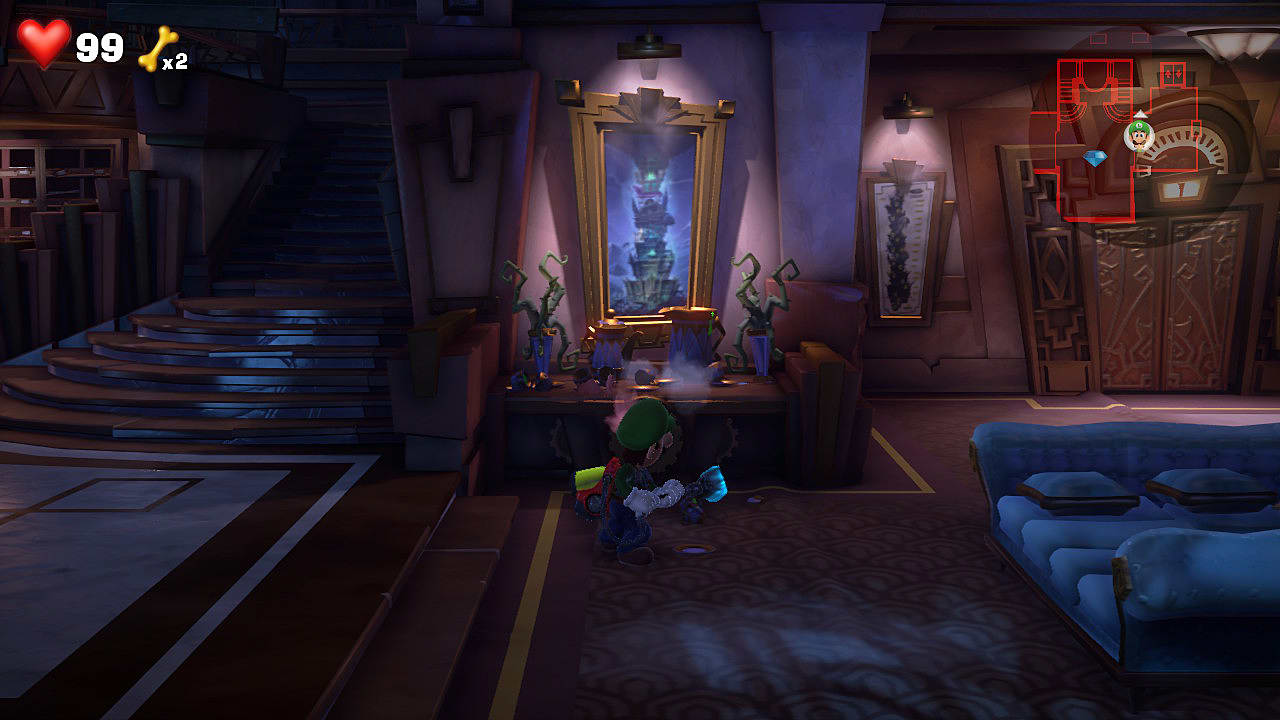 luigi mansion white gems