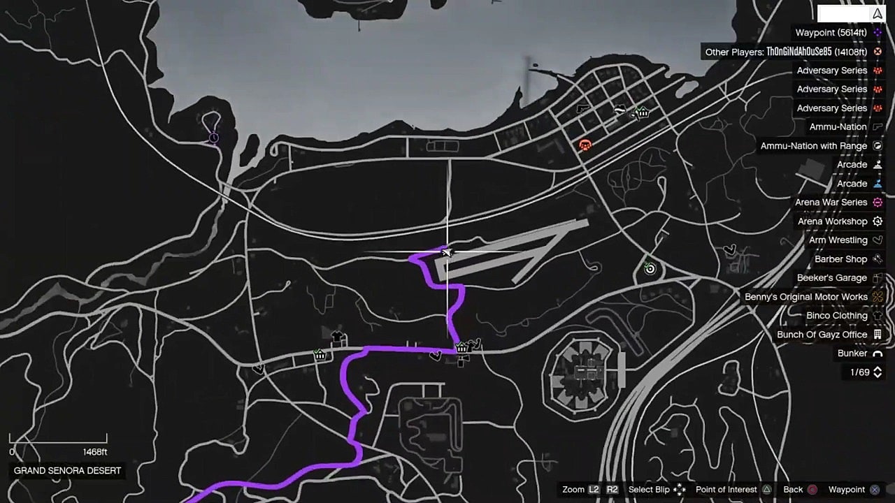 gta v airport map