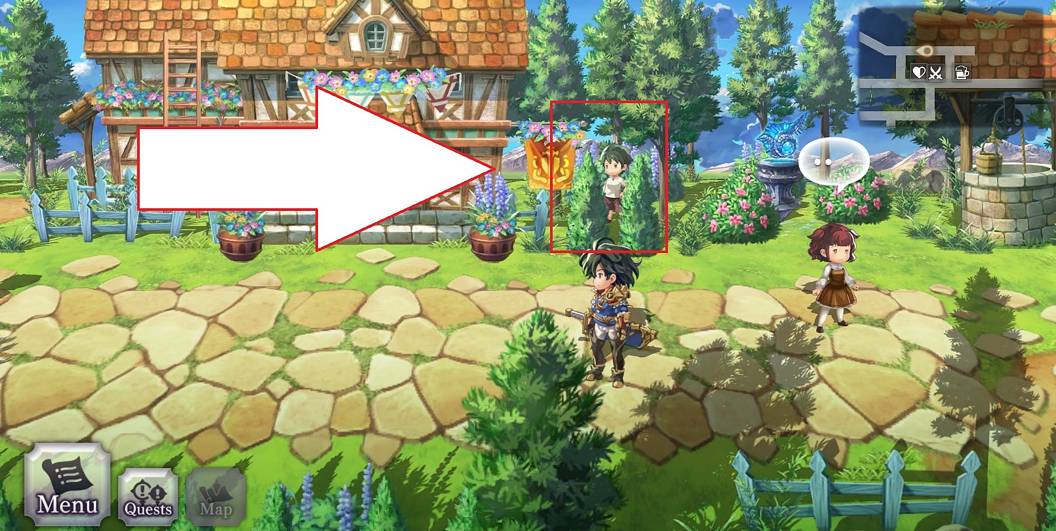 Another Eden Hide And Seek King Location Guide Another Eden