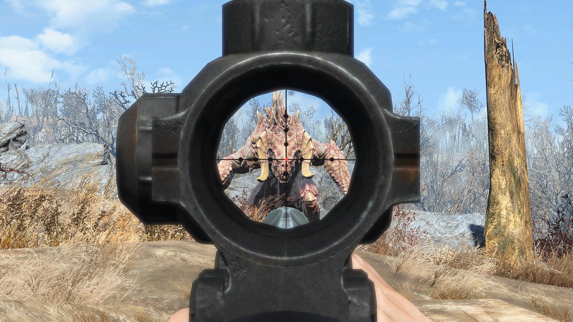 See through scopes at fallout 4 фото 10