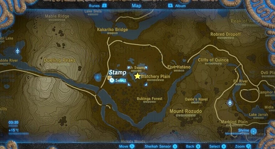 Legend Of Zelda Breath Of The Wild Where To Find All 13 Captured Memory Locations The Legend Of Zelda Breath Of The Wild