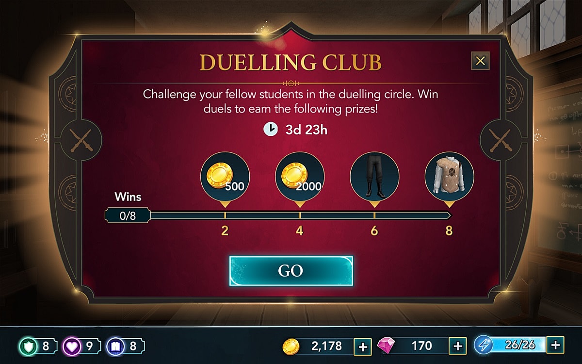 Hogwarts Mystery Duelling Club Guide How To Beat Opponents And Win Harry Potter Hogwarts Mystery The lessons quickly become dull and the writing is disappointingly bland, though it does make an effort with character dialogue. hogwarts mystery duelling club guide