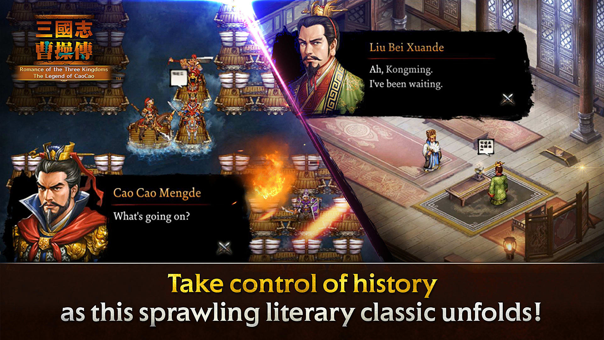 Classic Romance Of The Three Kingdoms Remake For Mobile Now Available For Pre Registration Romance Of The Three Kingdoms The Legend Of Caocao