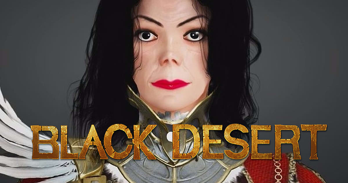 black desert online character creation micheal jackson