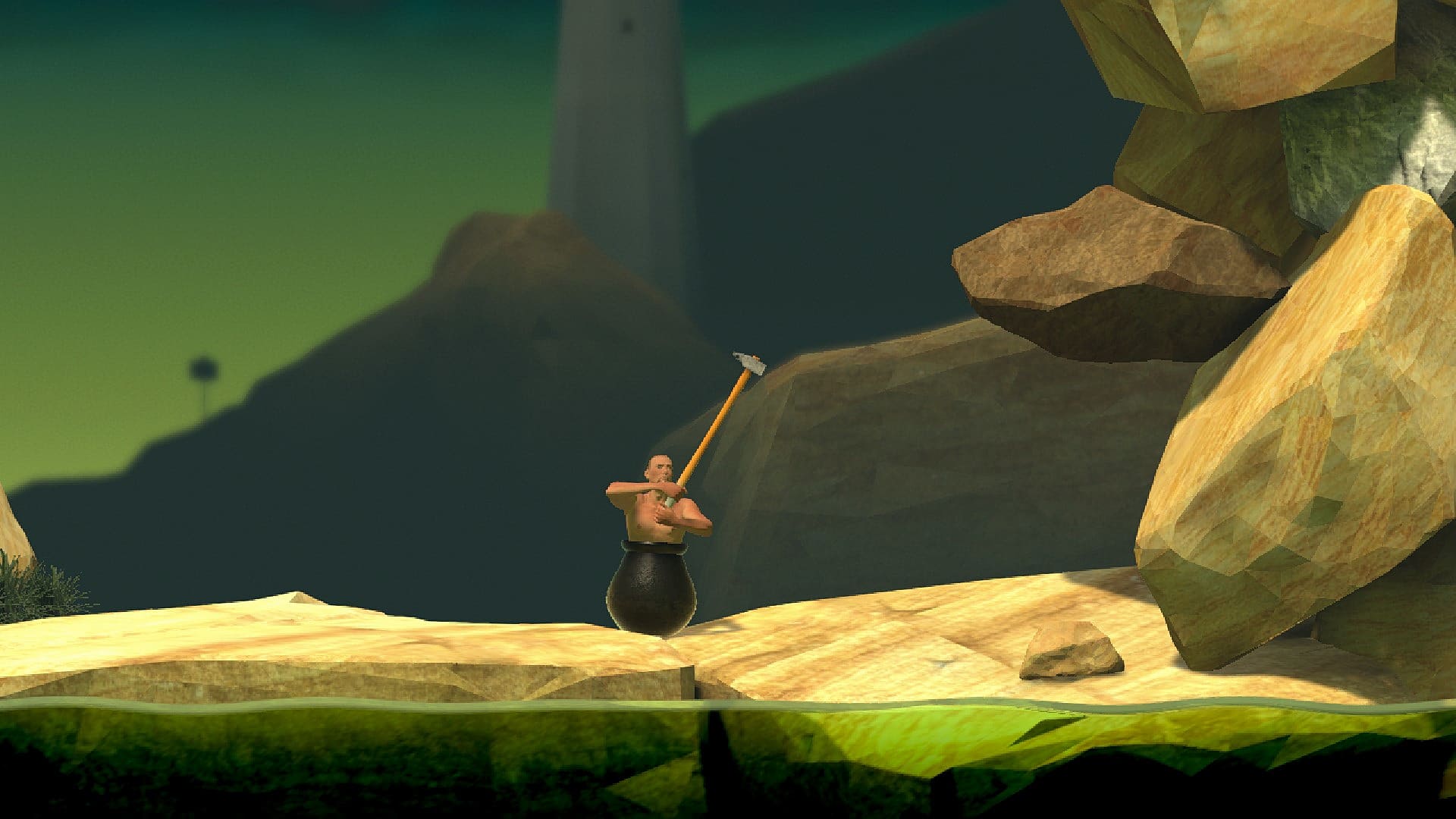 buy getting over it with bennett foddy ending