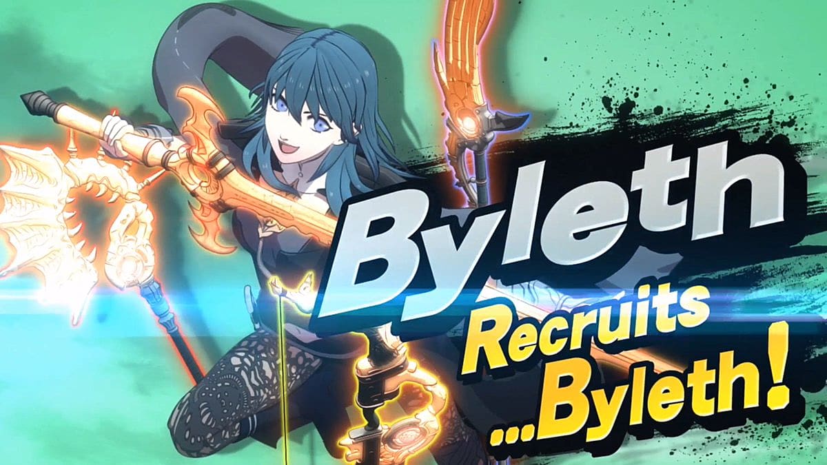 Byleth Joins Super Smash Bros Ultimate As Fifth Dlc Character