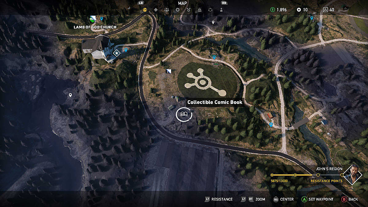 Far Cry 5 Shrines Map Maping Resources