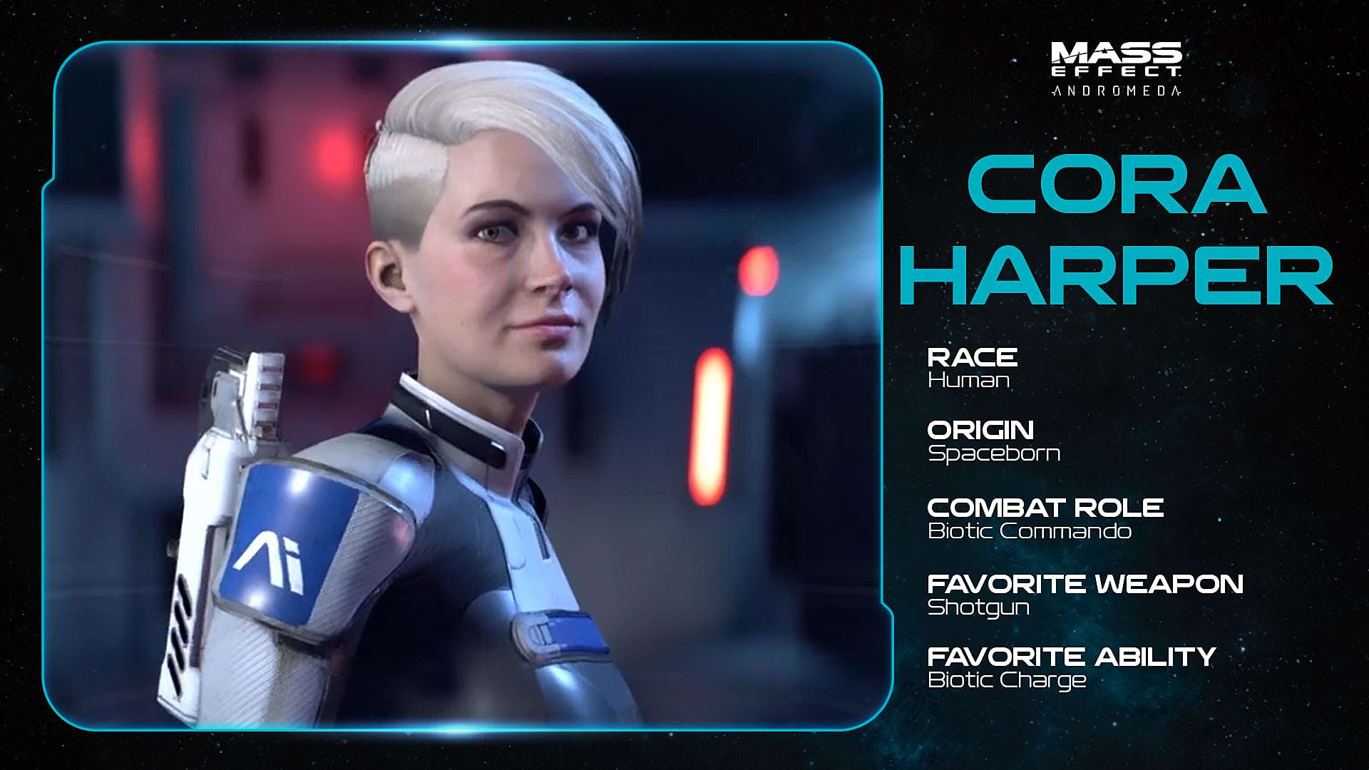 Meet Cora Harper Mass Effect Andromeda S First Revealed Companion