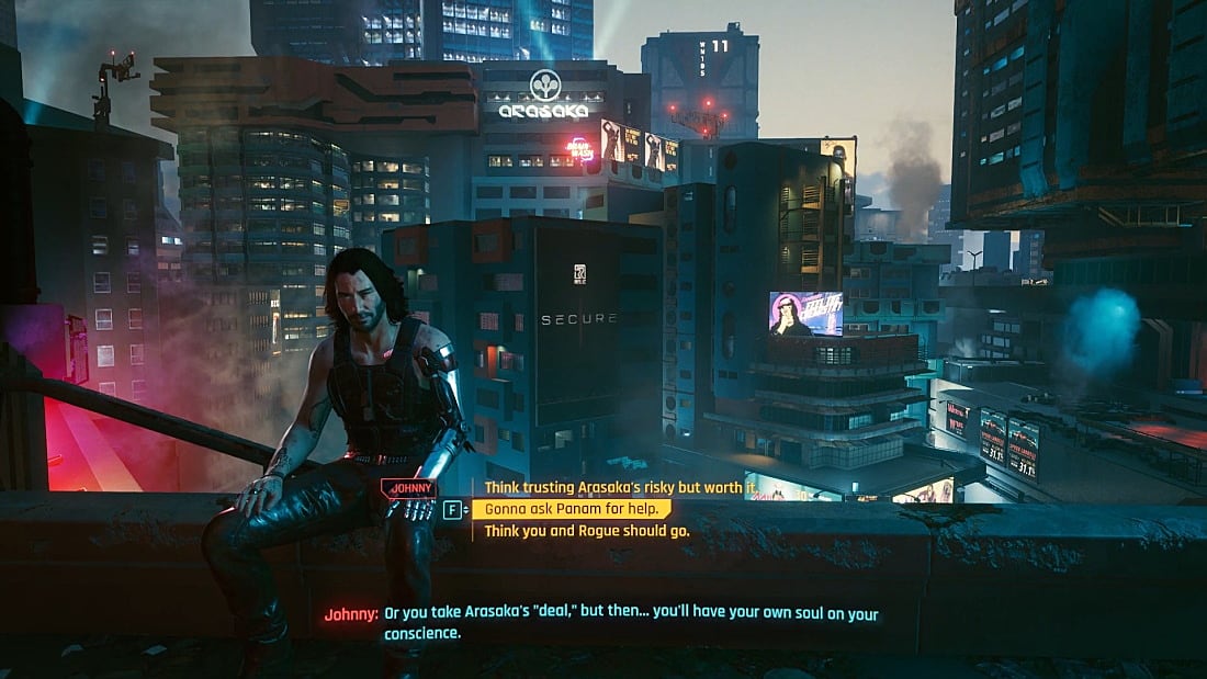 cyberpunk 2077 endings explained