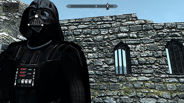 skyrim darth vader mod