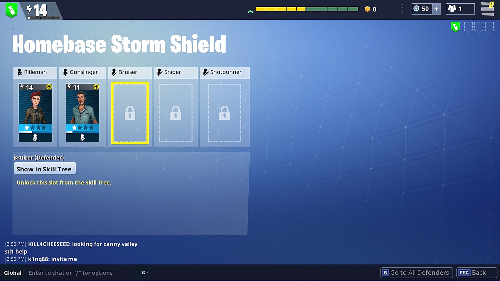 picking defenders for the homebase storm shield - shield one fortnite stats