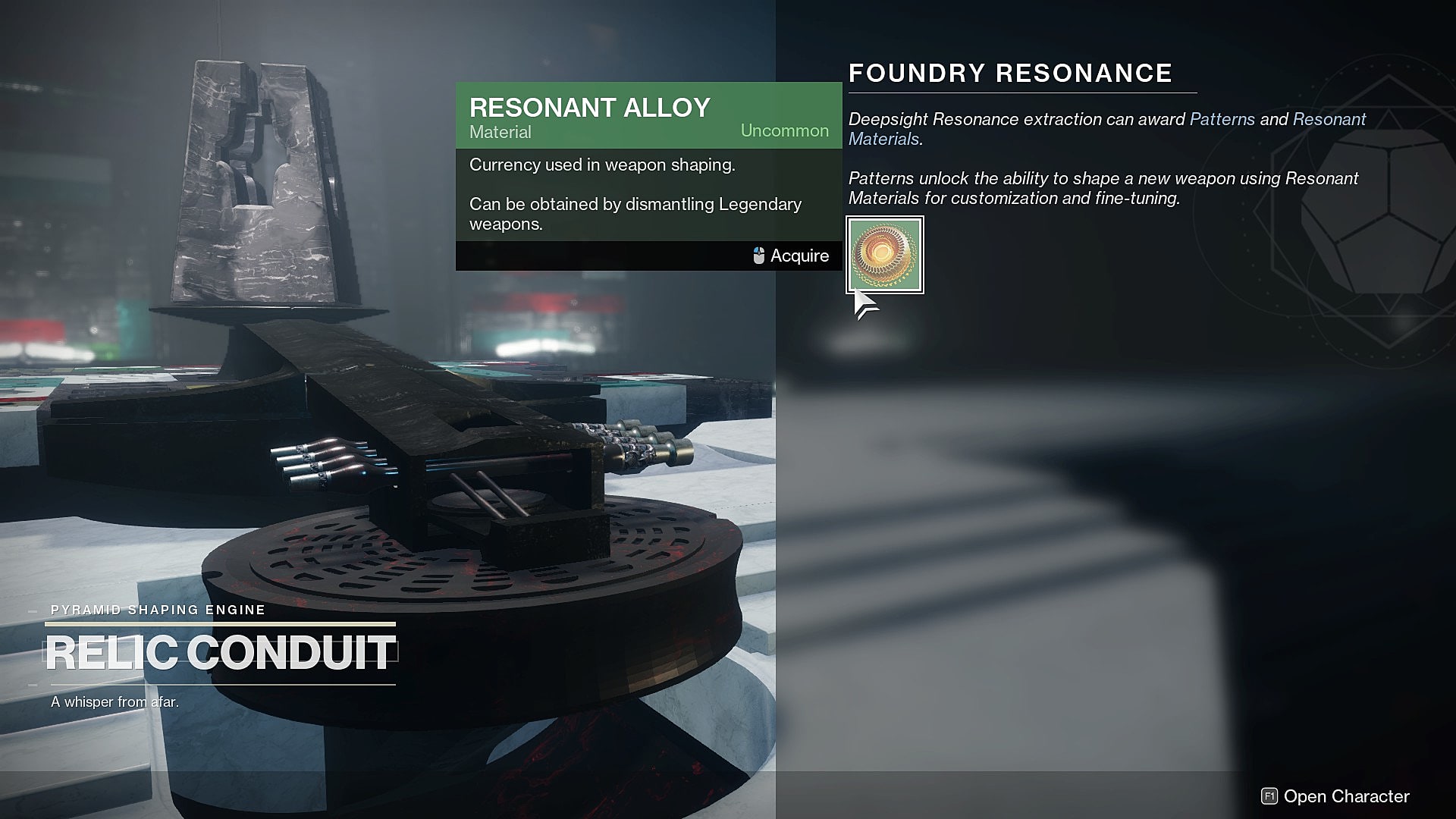 Destiny 2 How to Complete the Weapon Crafting Tutorial Foundry