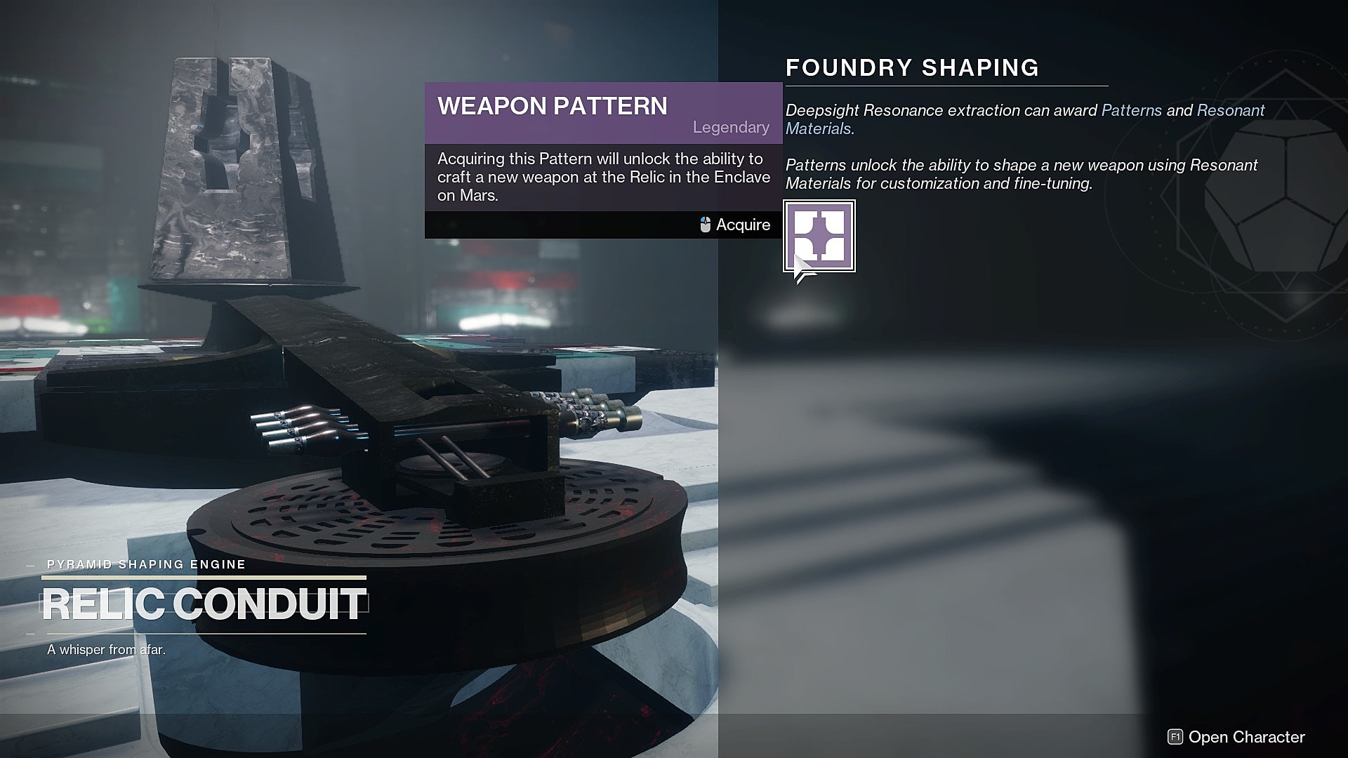 Destiny 2 How to Complete the Weapon Crafting Tutorial Foundry