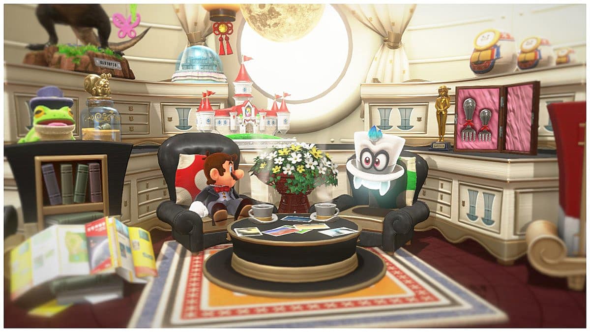 interior super mario odyssey ship