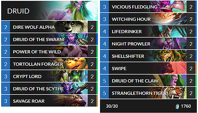 august 2016 wild hearthstone meta decks