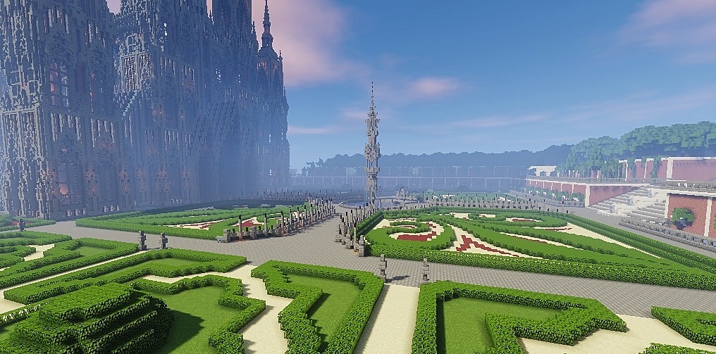 Top 9 Minecraft Seeds with Castles (Using Map Downloads) Slide 10