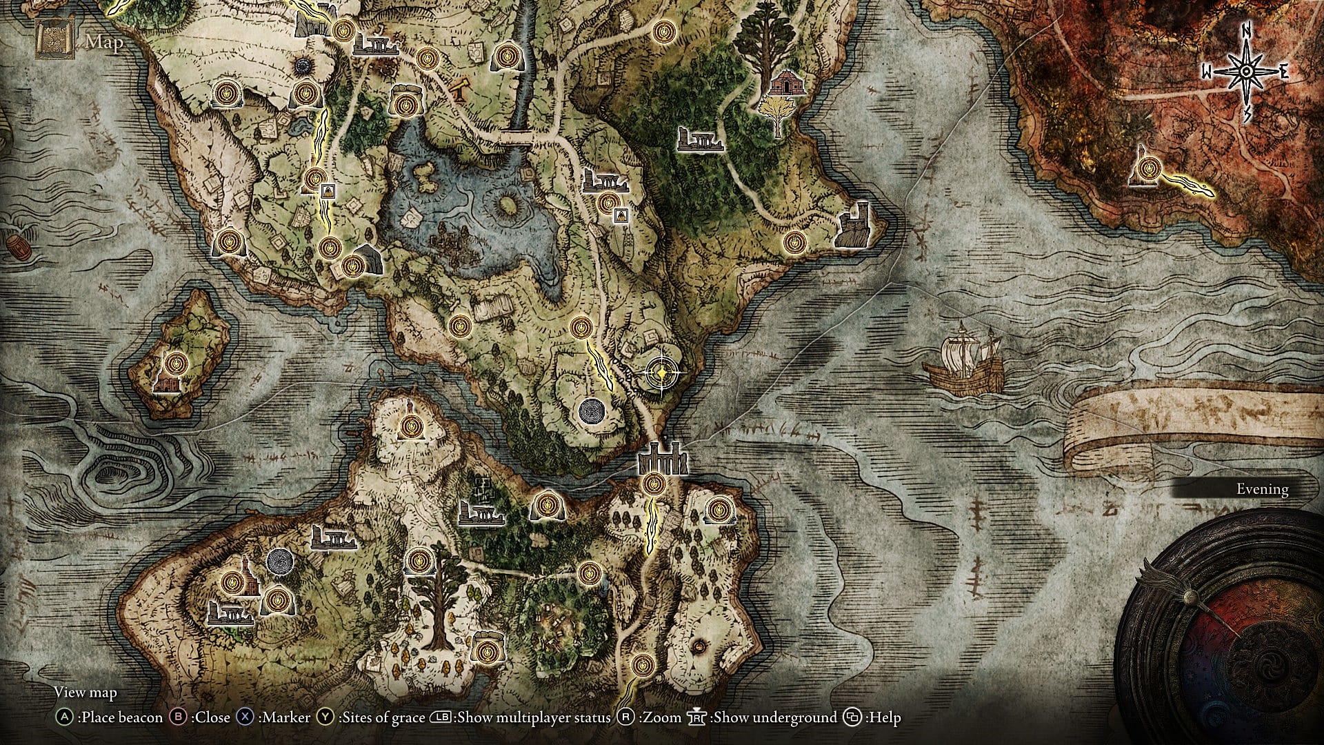 Elden Ring Map Shard Locations