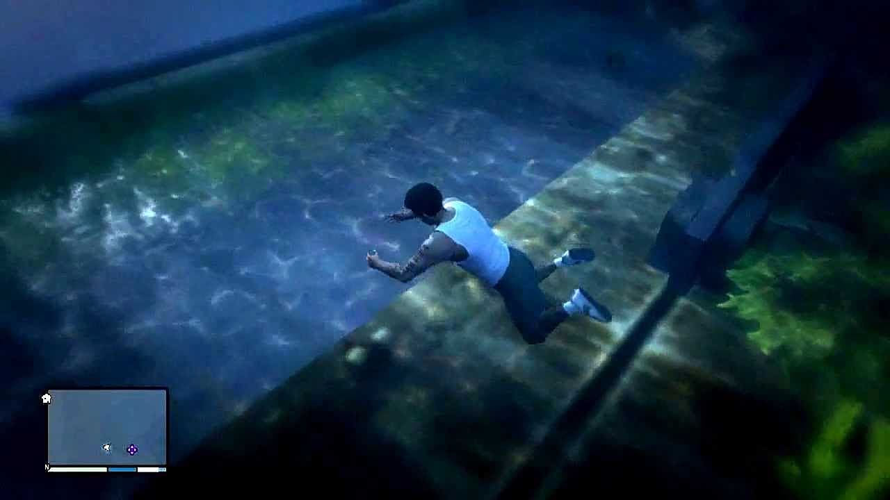 Gta 5 Cheats For Ps4 Pc And Xbox One Grand Theft Auto 5 - franklin hovers over an ocean wreck in gta 5 where an infinite money briefcase was