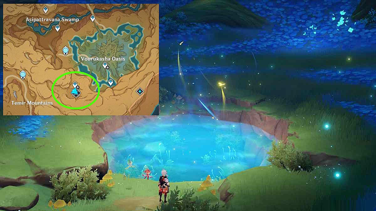 Genshin Impact Guide d'emplacement et de de la piscine