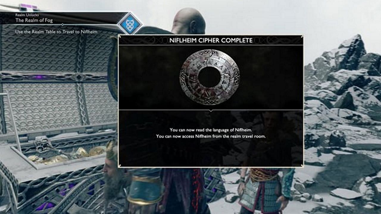 God of War Niflheim Cipher Locations God of War (2018)