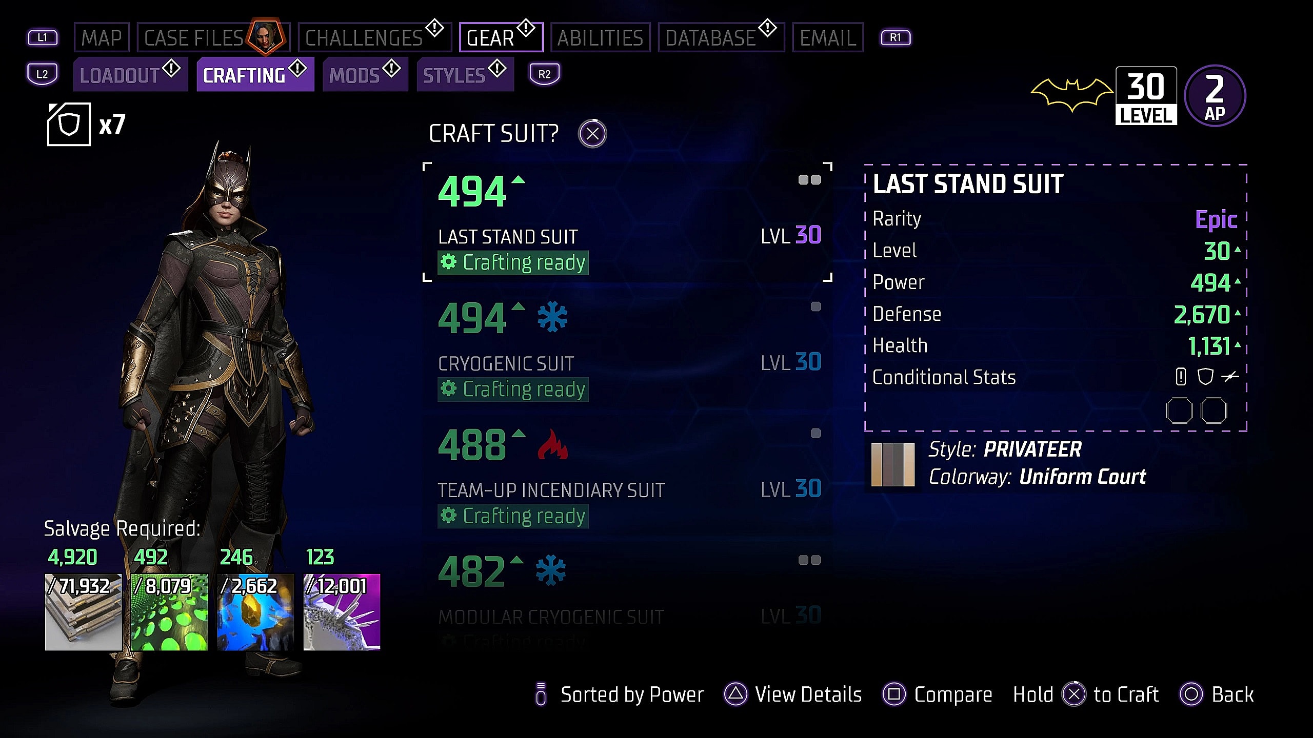 Gotham Knights Crafting Guide | Gotham Knights