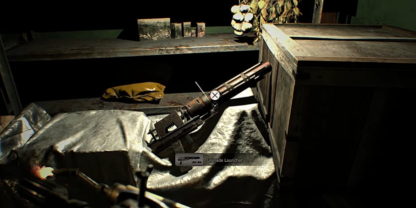 resident evil 7 weapons