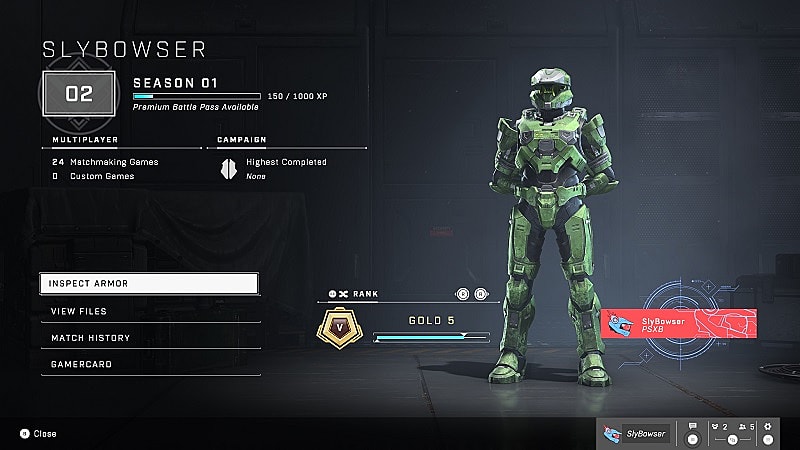 ranking halo infinite