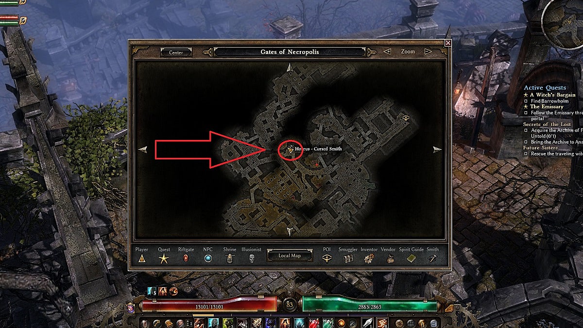 grim dawn one shot chest locations