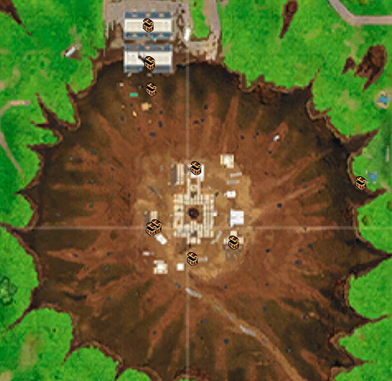 Dusty Divid Fortnite Fortnite Challenge Guide Search Chests In Dusty Divot Fortnite