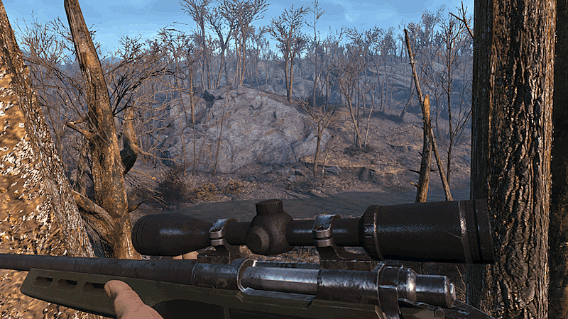 fallout 4 lowered weapons mod