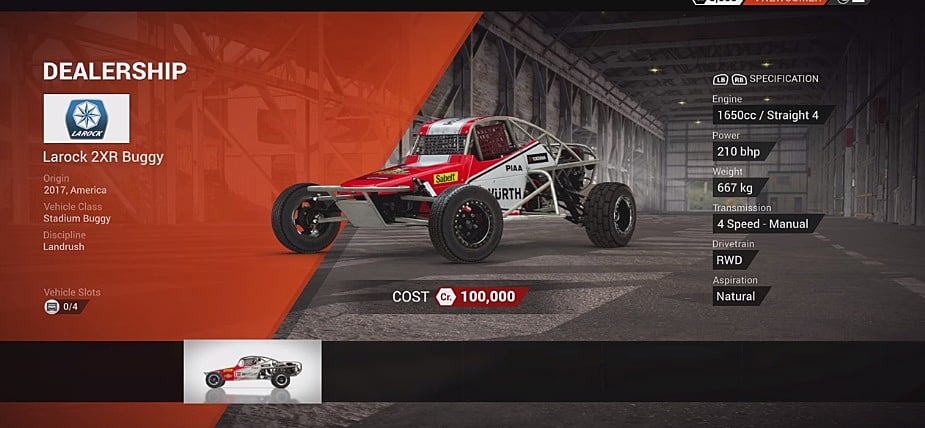 dirt 5 s a b c