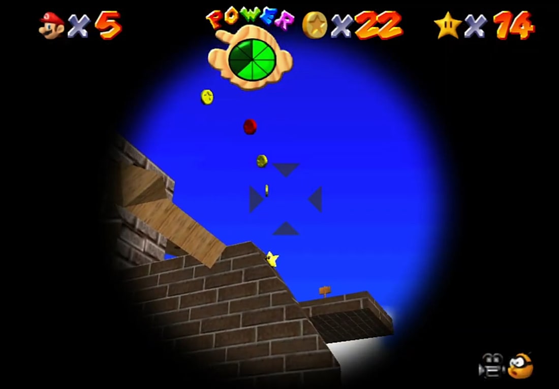 blast away the wall super mario 64