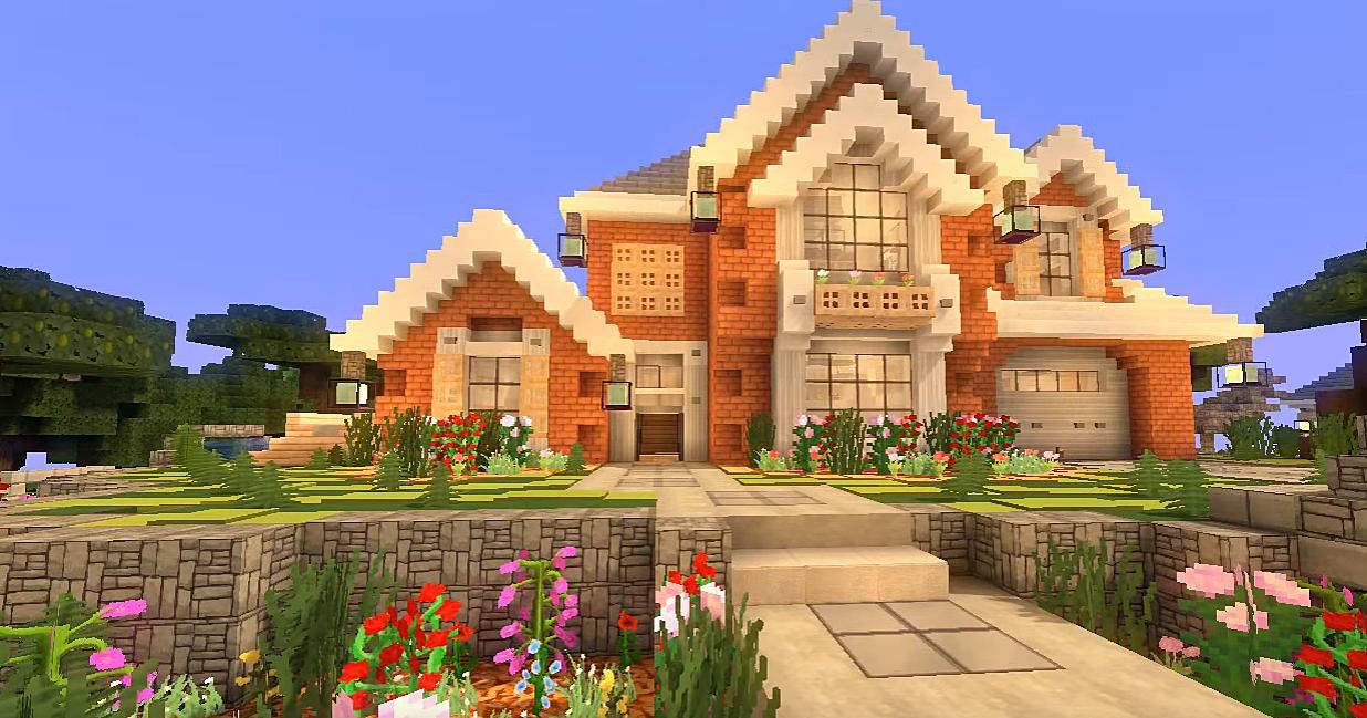  Minecraft  House  Tutorials Modern House 