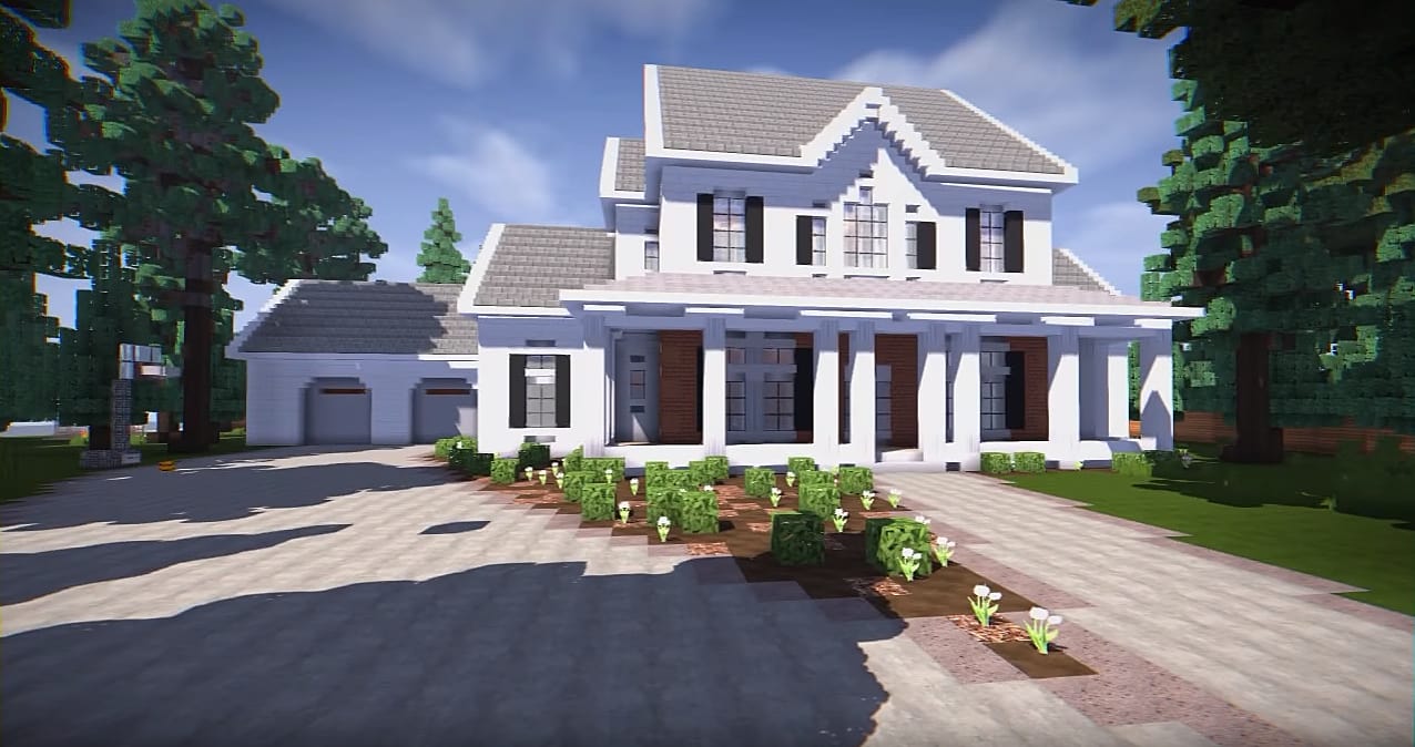 minecraft house tutorial