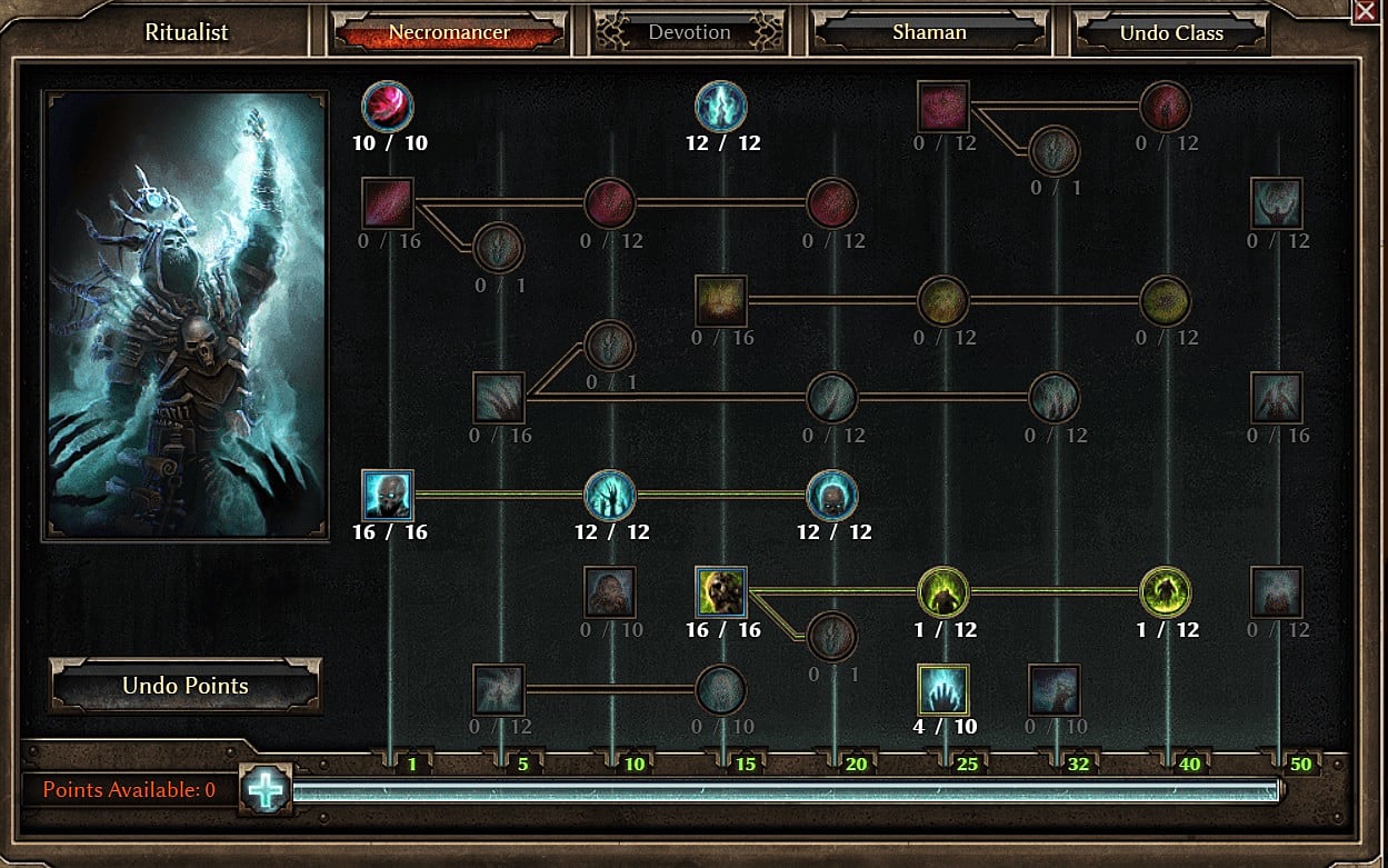 diablo 2 necromancer summoner build stats