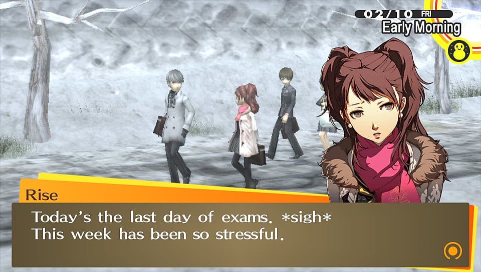 persona 4 golden class questions