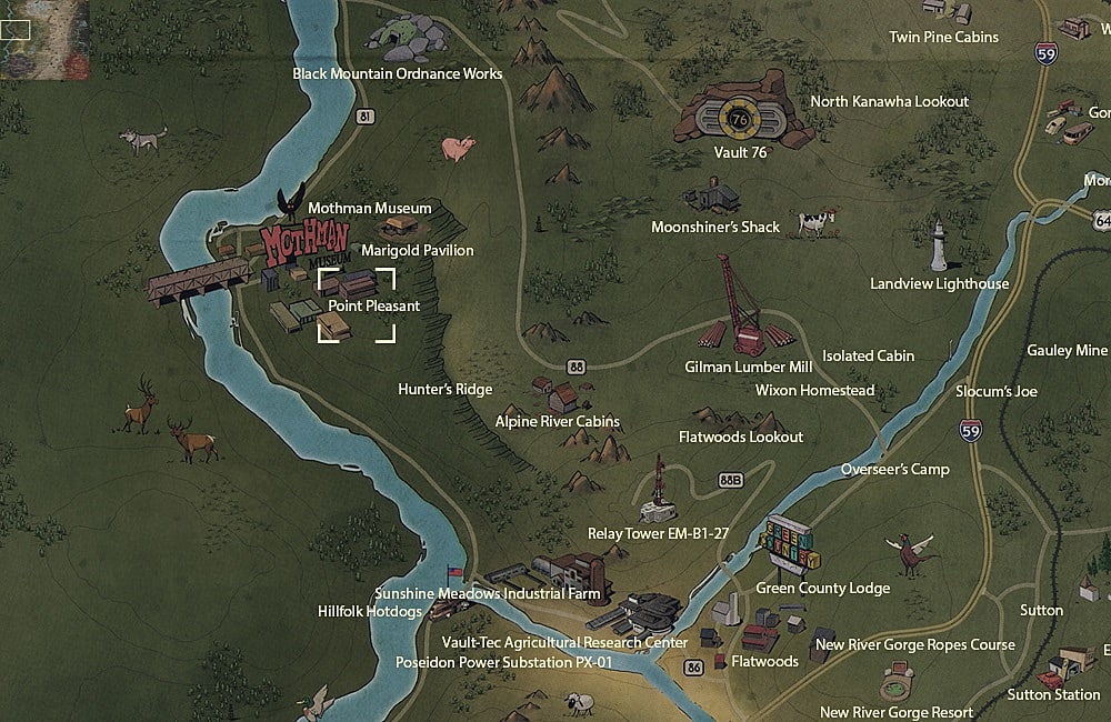 All Fallout 76 Flower and Blossom Locations Fern, Tato, Gourd Fallout 76
