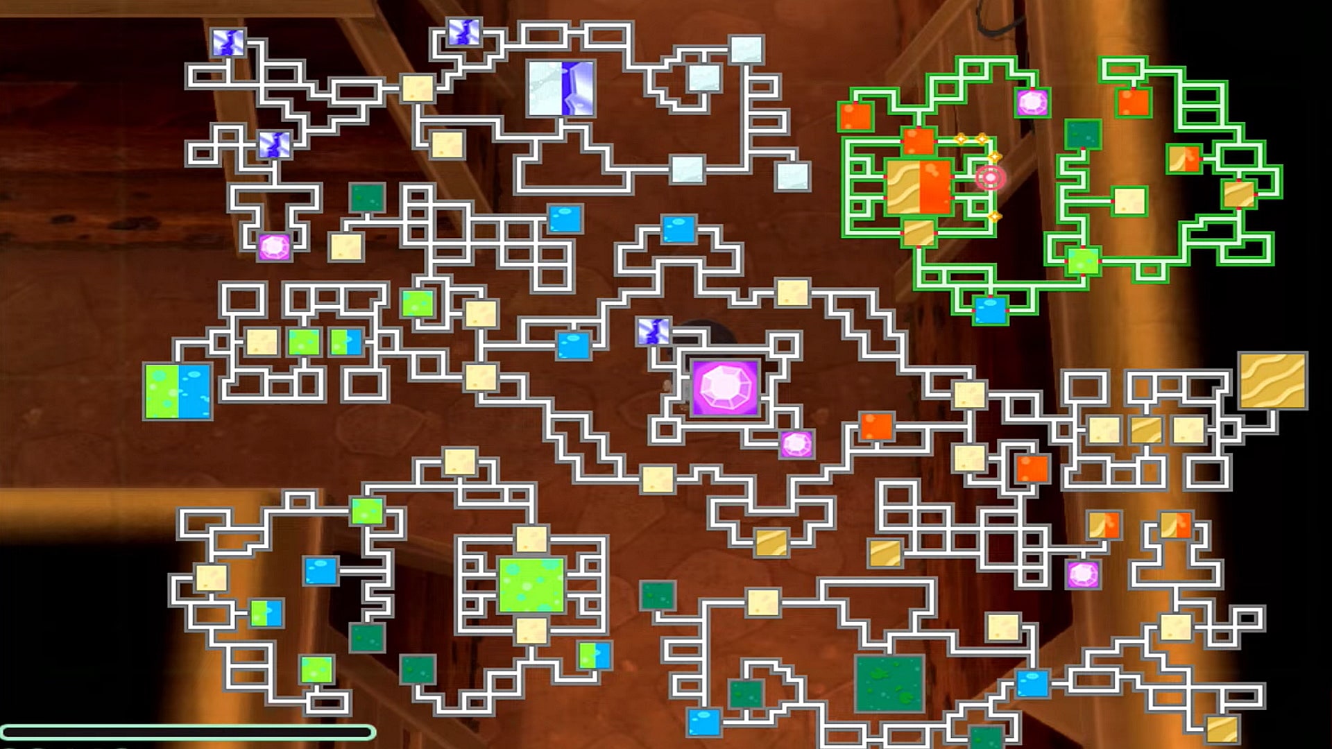 Pokemon Brilliant Diamond Grand Underground Map