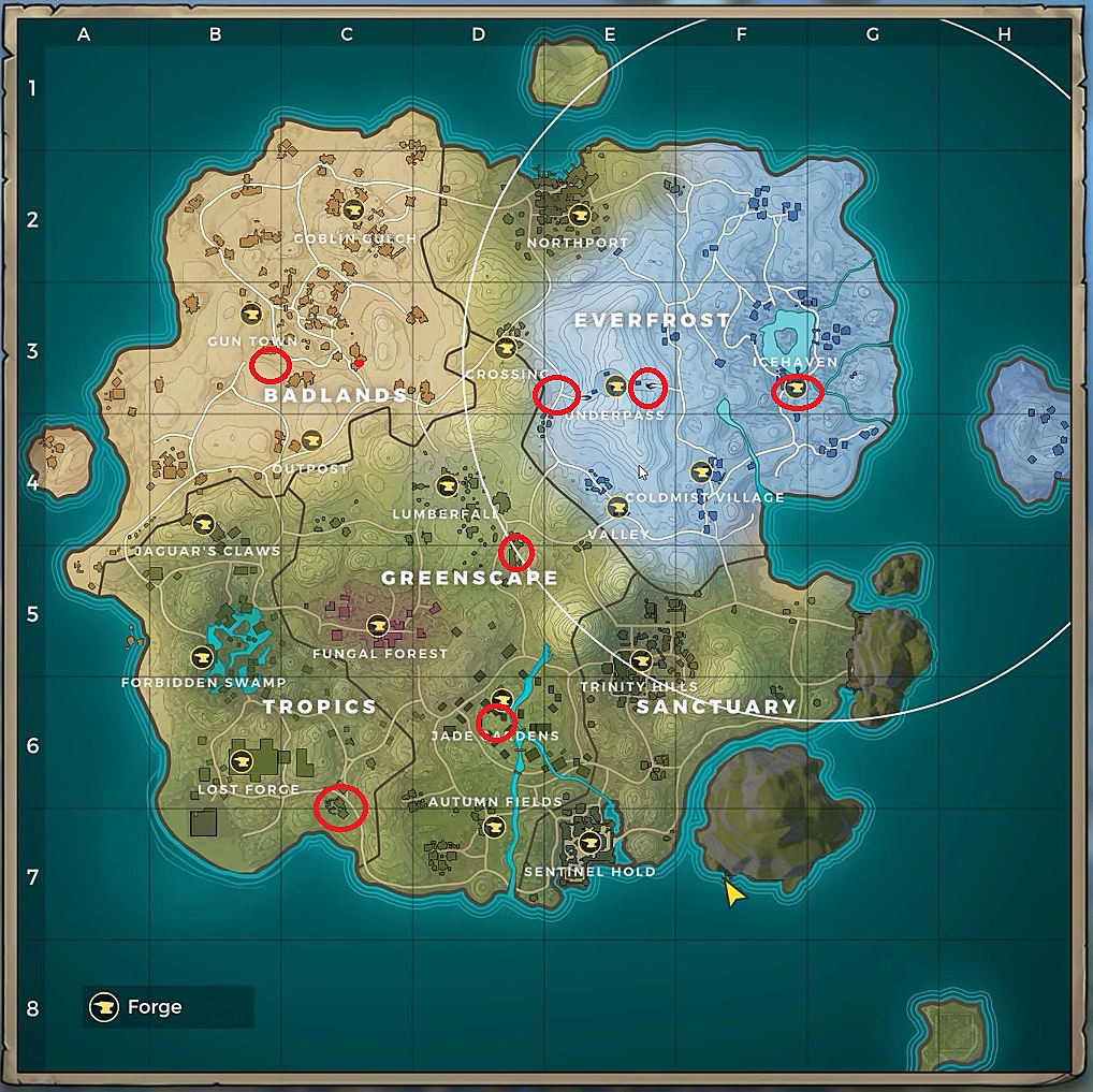 Realm Royale Best Landing Locations Guide Realm Royale