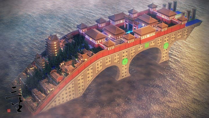 The 10 Coolest Minecraft Bridges! Slide 2 Minecraft
